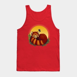 Red panda Tank Top